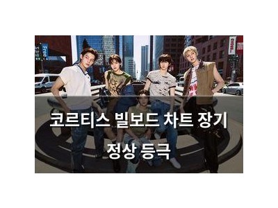 코르티스 빌보드 차트 장기 정상 등극