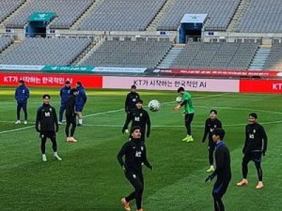 홍명보호 맹추위 속 마지막 훈련에 부상자들까지 떠들썩