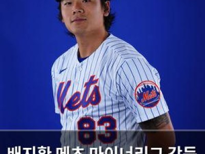 배지환 메츠 마이너리그 강등 한국인 유망주 실망