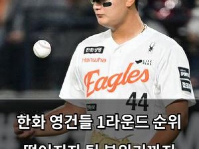 한화 영건들 1라운드 순위 떨어지자 팀 분위기까지 흔들림